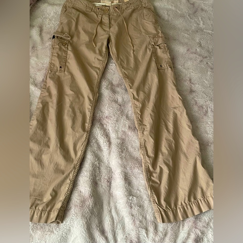 J. Crew Chino Cargo Women City Fit Pants Size 8t